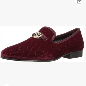 STACY ADAMS Men's Valet Velour Bit Slip-on Loafer